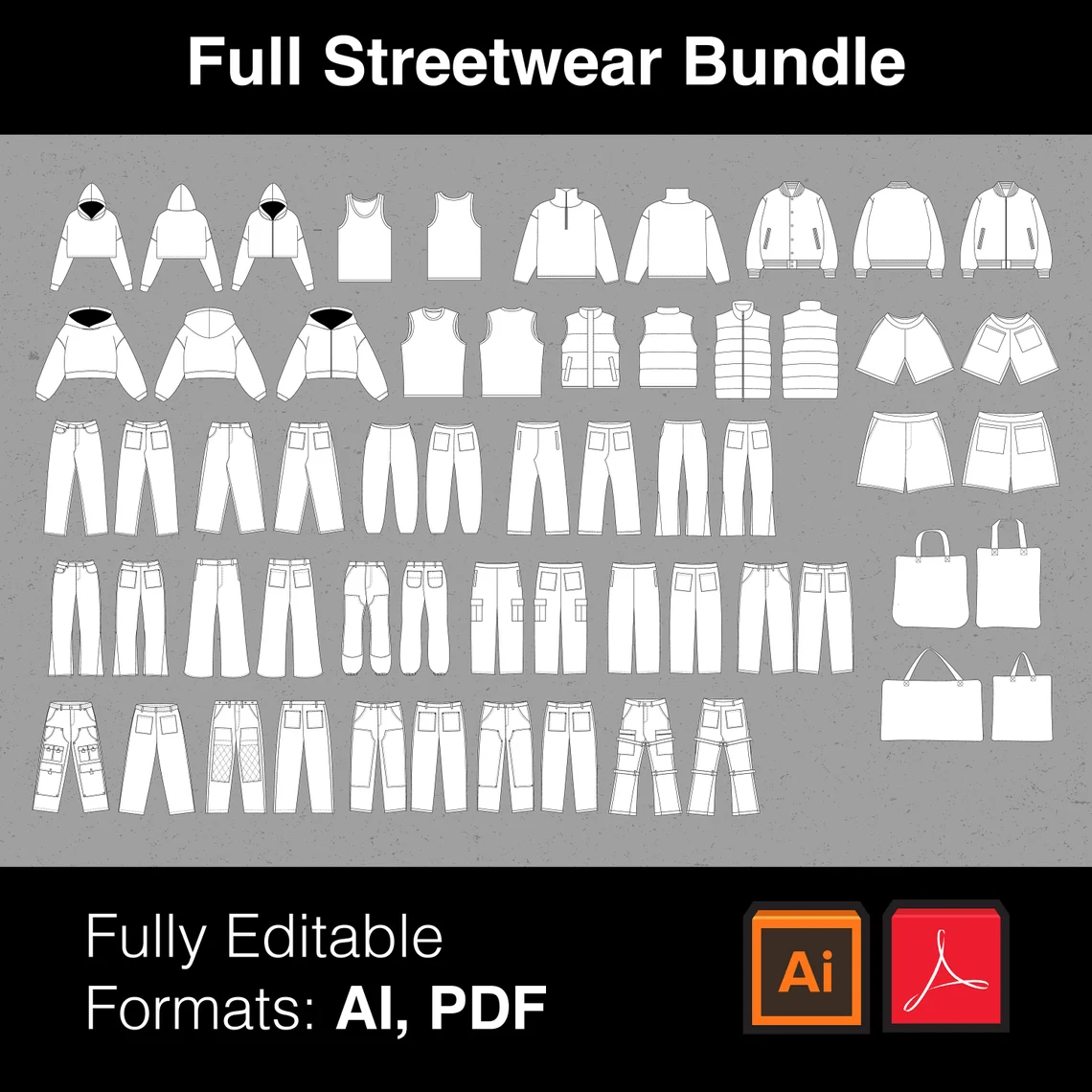 Pack Men's Performance T-Shirt Vector files